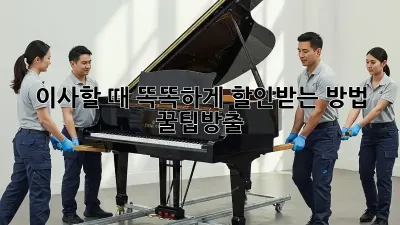 이사할 때 똑똑하게 할인받는 방법! 꿀팁大방출🍯